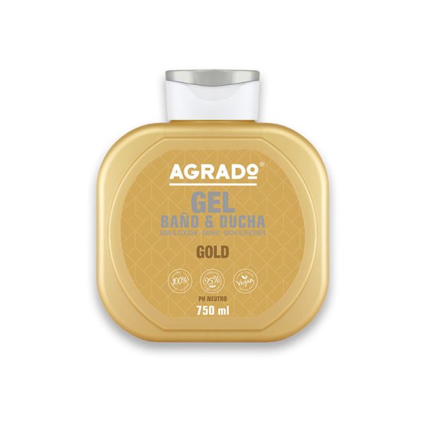 شامپو بدن آگرادو مدل 750ml-Gold | فروشگاه آرایشی و بهداشتی آرنیکا