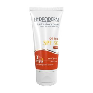 کرم ضد آفتاب رنگی بژ متوسط هیدرودرم -SPF50
